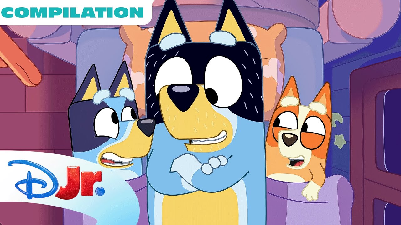 BLUEY MINISODE COMPILATION | Three Pigs, Muffin Unboxing & MORE! | @disneyjr x @BlueyOfficialChannel