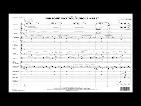 Someone Like You/Rumour Has It arranged by Michael Brown