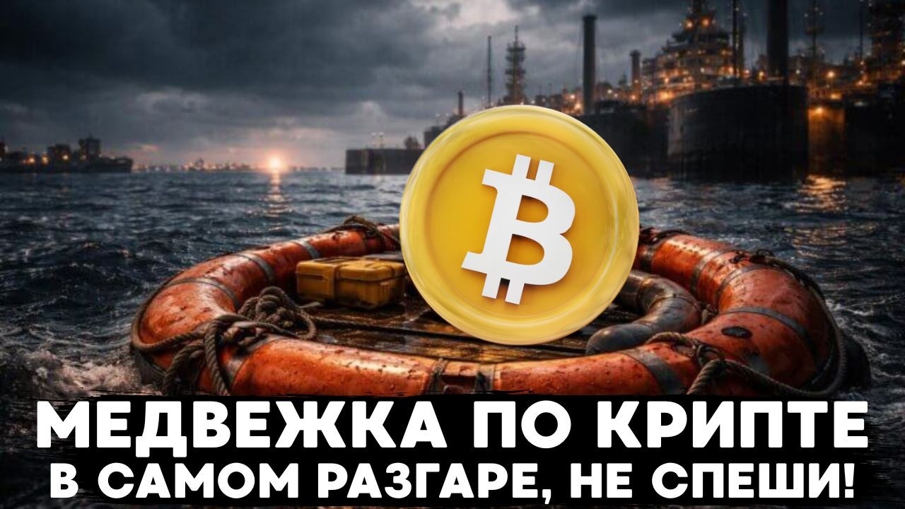 НЕ СПЕШИТЕ ПОКУПАТЬ КРИПТУ, МЫ ЕЩЁ В МЕДВЕЖКЕ, ЦЕНЫ БУДУТ НИЖЕ!
