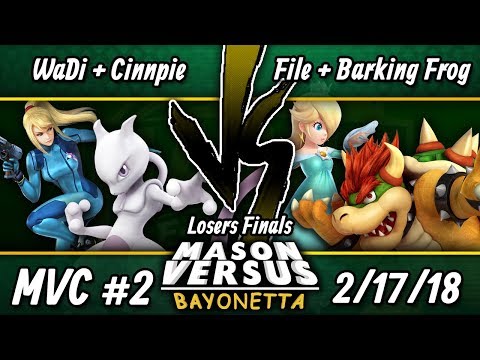 Dubs Loser's Finals - WaDiPie vs File + Barking Frog - Mason Versus: Bayonetta
