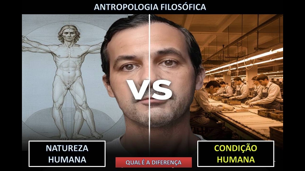 ANTROPOLOGIA FILOSÓFICA: NATUREZA HUMANA X CONDIÇÃO HUMANA
