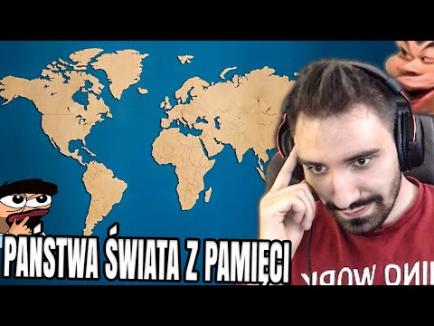 STARAM SIĘ NAZWAĆ WSZYSTKIE PAŃSTWA ŚWIATA Z PAMIECI *GIGA POPOGA*