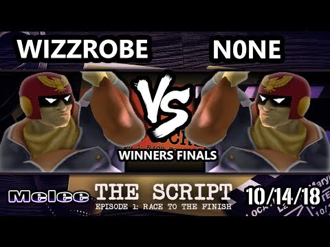 The Script - Wizzrobe (Captain Falcon) Vs. ALG | n0ne (Captain Falcon) - Smash Melee Winners Finals