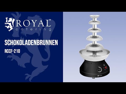 Video - Schokoladenbrunnen - 5 Etagen - 4 L