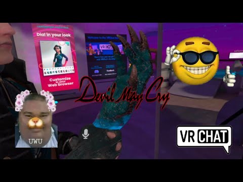 DEVIL MAY CRY //VRCHAT // Funny moments with my friend
