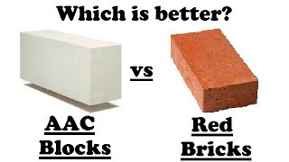 Difference between AAC Block Masonry &amp; Brick Masonry