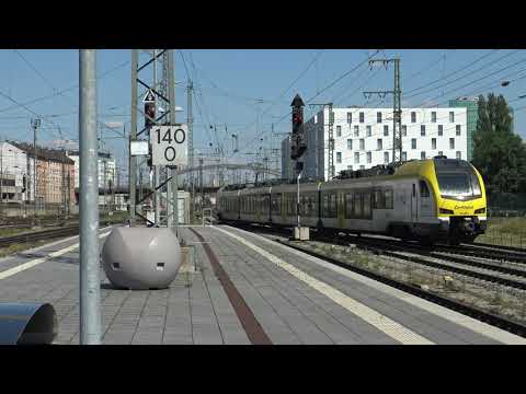 Züge[ICE,EC,RE,RB,Güterzüge] in Würzburg Hbf Teil 2/2 am 26.06.2020