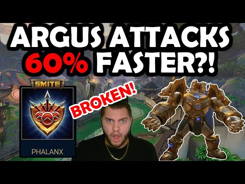 ARGUS ATTACKS NEARLY TWICE AS FAST WITH THIS ONE ITEM! - Season 10 PTS - SMITE