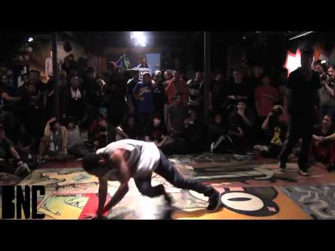 SamO Vs TaTa | The Battle On Shaolin 2011 | B-Boy Network Channel