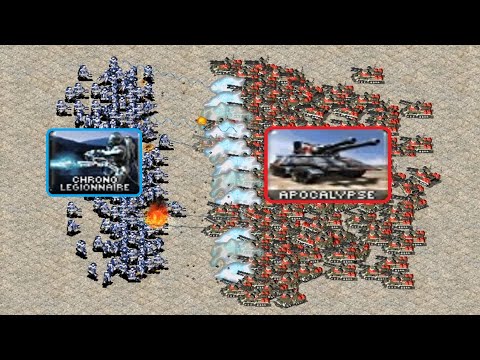 Chrono Legionnaire vs Apocalypse - Same Cost - Red Alert 2
