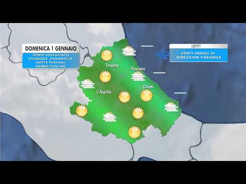Meteo | Previsioni per domenica 1 gennaio 2023