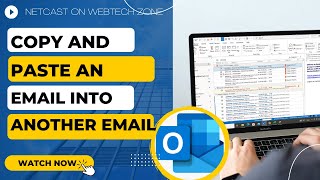 How to Copy and Paste an Email in Outlook | Copy and Paste an Email into Another Email