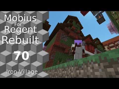 Mobius For Regent: 70 - School House - Iron Village - Modded Minecraft 1
