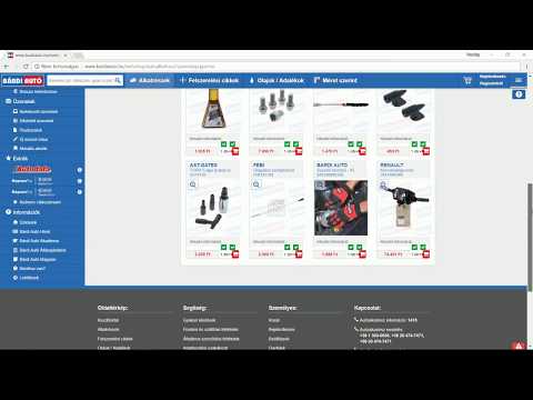 Bárdi Autó webáruház – Bevezető
