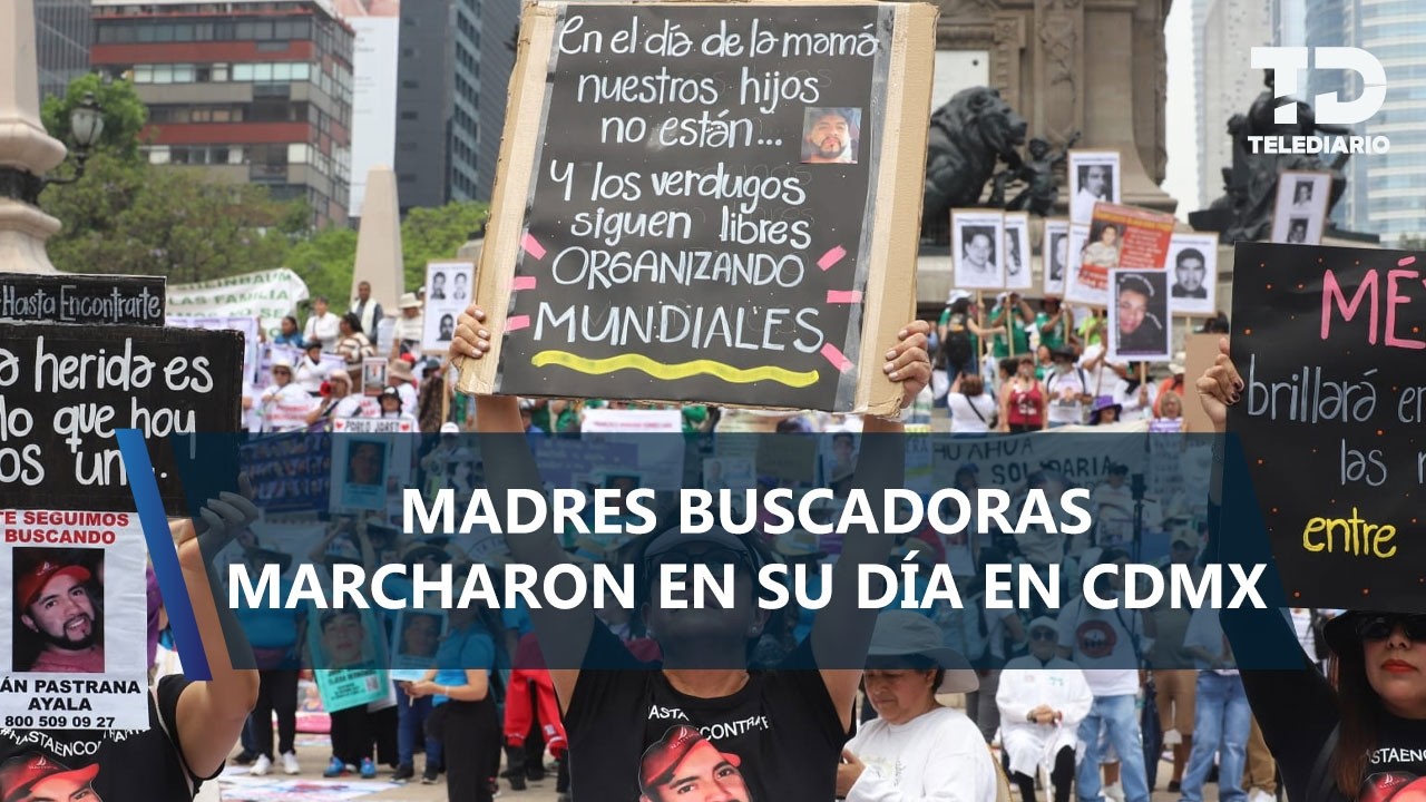 Madres buscadoras pasan el Día de las Madres buscando a sus hijos: "No hay nada que festejar"