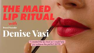 Sephora What Is the MAED Lip Ritual? Ft. Founder Denise Vasi