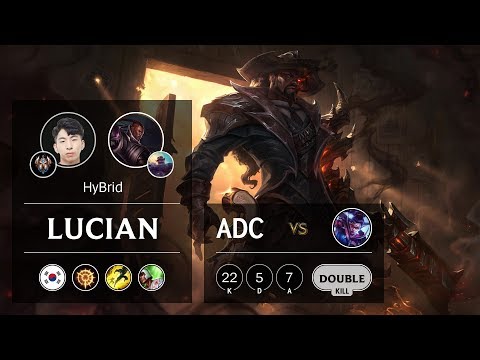 Lucian ADC vs Vayne - KR Challenger Patch 9.7