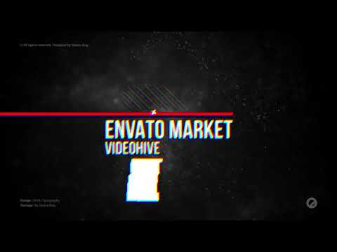 Apple Motion Template: Glitch Modern Titles // FCPX