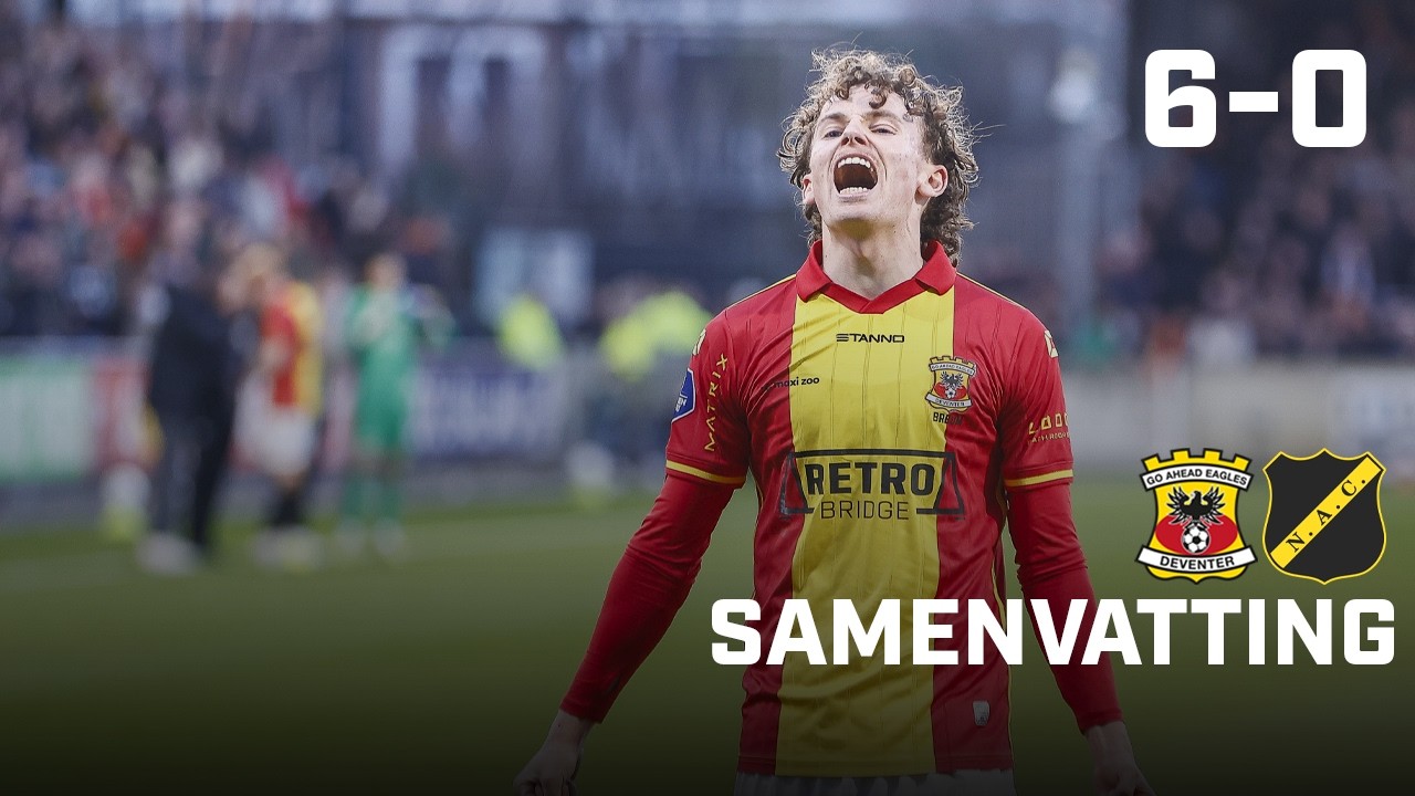 Go Ahead Eagles vs NAC Breda Highlights