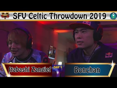SFV Celtic Throwdown 2019 - pools to TOP 8｜RED BULL Bonchan(Sagat)vs DNG Itabashi Zangief(Abigail)