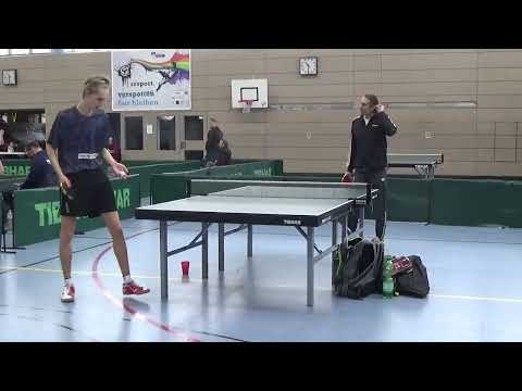 Warm Up vor dem Finale Tom Schweiger Bayern Muenchen  und Schweiger Senior 75 Bayer M  20230122 Neum