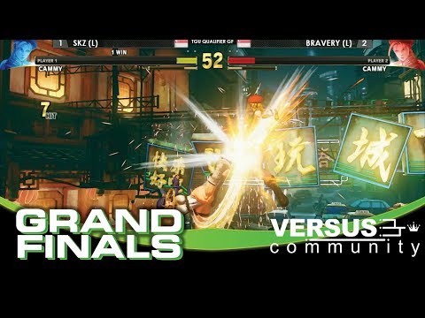 SFV TGU Qualifer - SKZ (Cammy) vs Bravery (Cammy) VersusCommunity TGU Qualifer Grand Finals