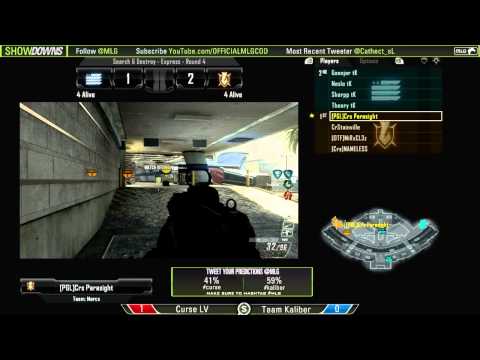 Curse LV vs Team Kaliber - Game 2 - MLG Scuf Showdowns