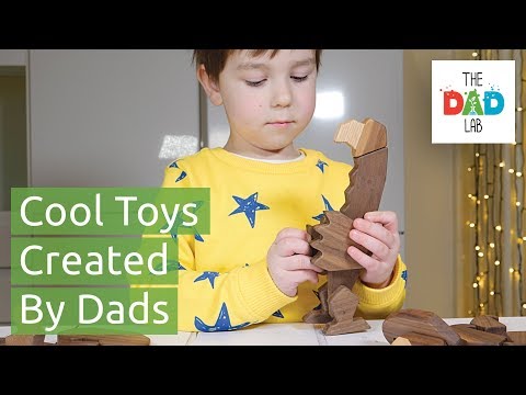 Magnetic Wooden Toys Created By Dads