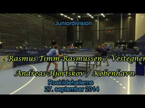 140927 Juniordivision, Rasmus Timm Rasmussen - Andreas Hjortskov