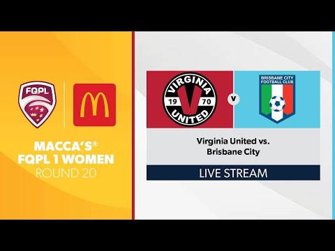 Macca's® FQPL 1 Women R20 - Virginia United vs. Brisbane City
