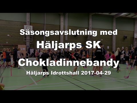 Chokladinnebandy med Häljarps SK