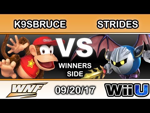 WNF 3.7 - MF LH | K9sbruce (Diddy Kong) Vs. 2GG | strides (Meta Knight) Winners Side