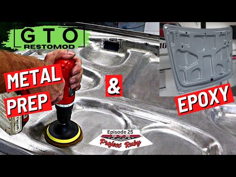 Bare Metal Prep for Epoxy Spraying - GTO RestoMod (Ep 25)