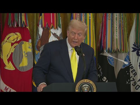FULL SPEECH: President Donald Trump hosts Purple Heart event