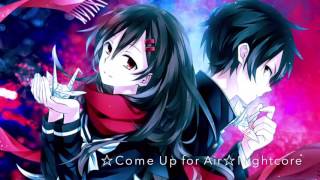 Come Up for Air Nightcore Skylar Grey