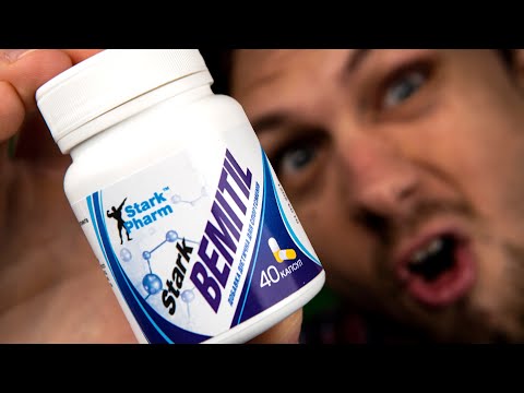 Stark Pharm Bemitil 250 мг 40 капсул актопротектор для повышения выносливости и работоспособности - фото 1 - id-p2770143059