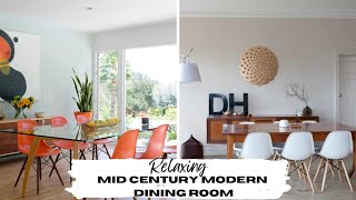 Enchanting Mid Century Modern Dining Rooms | And Then There Was Style