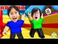 Ryan Escapes Patchy S Playhouse In Roblox Let S Play Ryan Vs Daddy