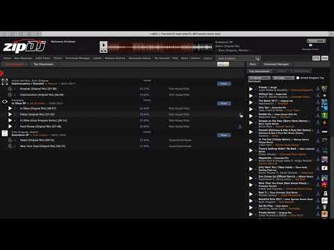 zipDJ MP3 Download Pool Talkthrough