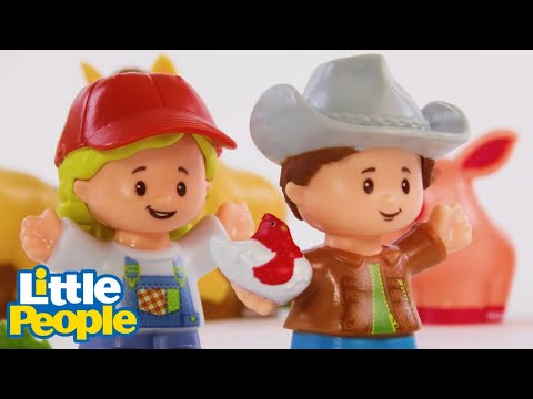 ⭐️ Day at The Farm! Count Farm Animals with Us 🐷🐮🚜 @littlepeople Season! ⭐ - Kids TV Series, Kingdom Kids Zone - Little People - Fisher Price