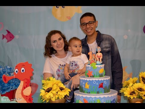 Aniversário: 1° aninho do pequeno e fofo Isaac