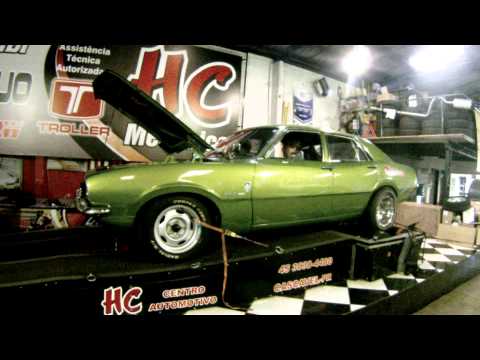 Ford Maverick 331 V8 no Dinamômetro
