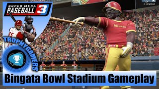 Super Mega Baseball 3 Bingata Bowl Stadium Day Time Gameplay Heaters vs Overdogs PS4 Pro