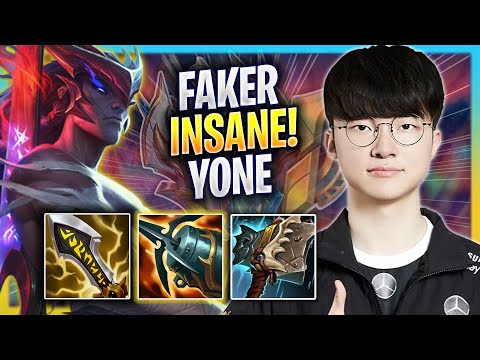 FAKER IS INSANE WITH YONE! - T1 Faker Plays Yone MID vs Jayce! | Bootcamp 2023