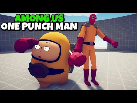 AMONG US ONE PUNCH MAN vs EVERY FACTION - Totally Accurate Battle Simulator TABS
