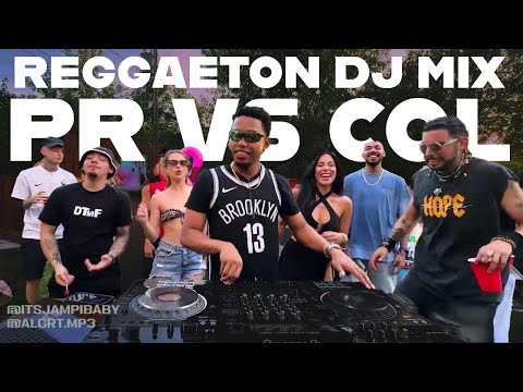 MIX PR VS COL REGGAETON 2025 (Don Omar, Feid, Karol G, Daddy Yankee, Bad Bunny) @djampi2484 ALGRT