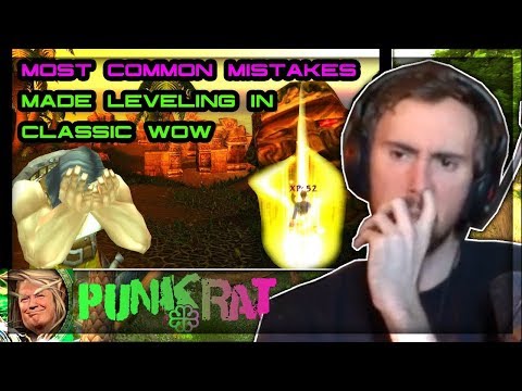 Asmongold Reacts to 'The Most Common Mistakes Made Leveling In Classic WoW!' by Punkrat