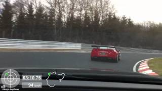 Nordschleife Onboard CORVETTE Z06 filmt feuerspuckende ZR1