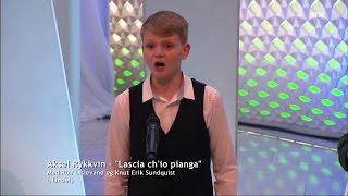 Aksel Rykkvin "Lascia ch'io pianga" G. F. Händel @ Kongeparet 80 år (NRK TV 10.05.2017)