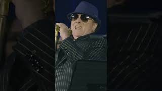 Van Morrison performing Bring It On Home To Me live at Porchester Hall, London in 2017.